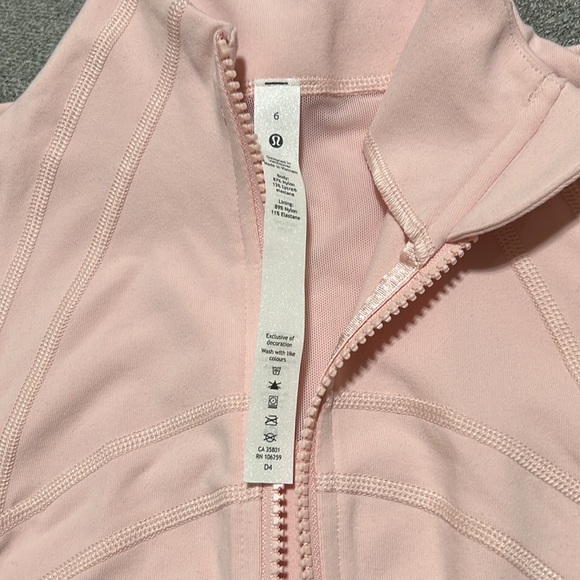 Lululemon Pink Define Jacket - Picture 3 of 4